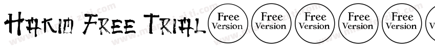 Hakio Free Trial字体转换